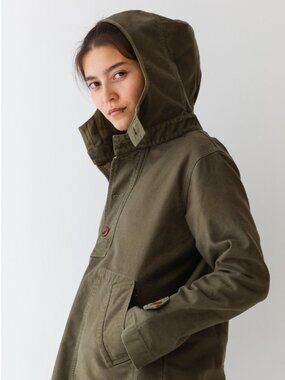 Caron Callahan Patmos Anorak -- Olive, Small